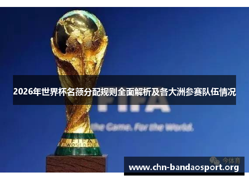 2026年世界杯名额分配规则全面解析及各大洲参赛队伍情况